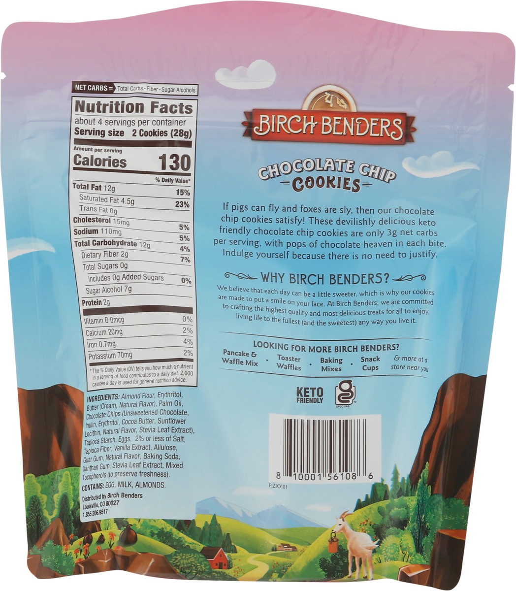 slide 3 of 9, Birch Benders Chocolate Keto Cookies 4Oz, 1 ct