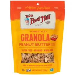 Bob's Red Mill Homestyle Peanut Butter Granola 11 oz