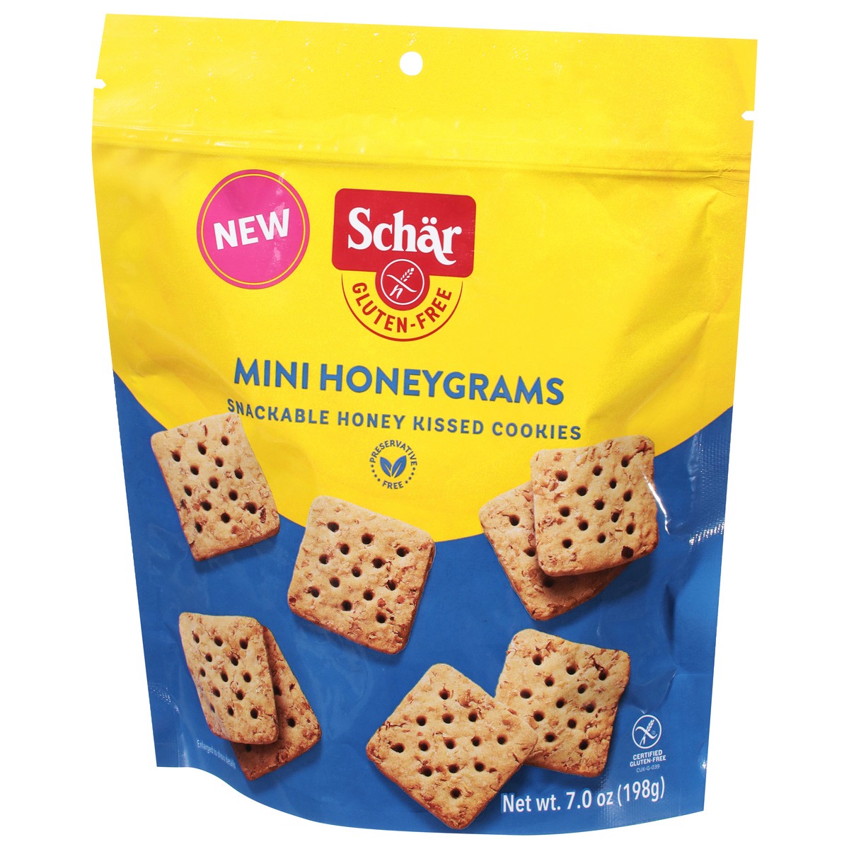 slide 2 of 4, Schär Gluten-Free Honeygrams Mini 7.0 oz, 7 oz