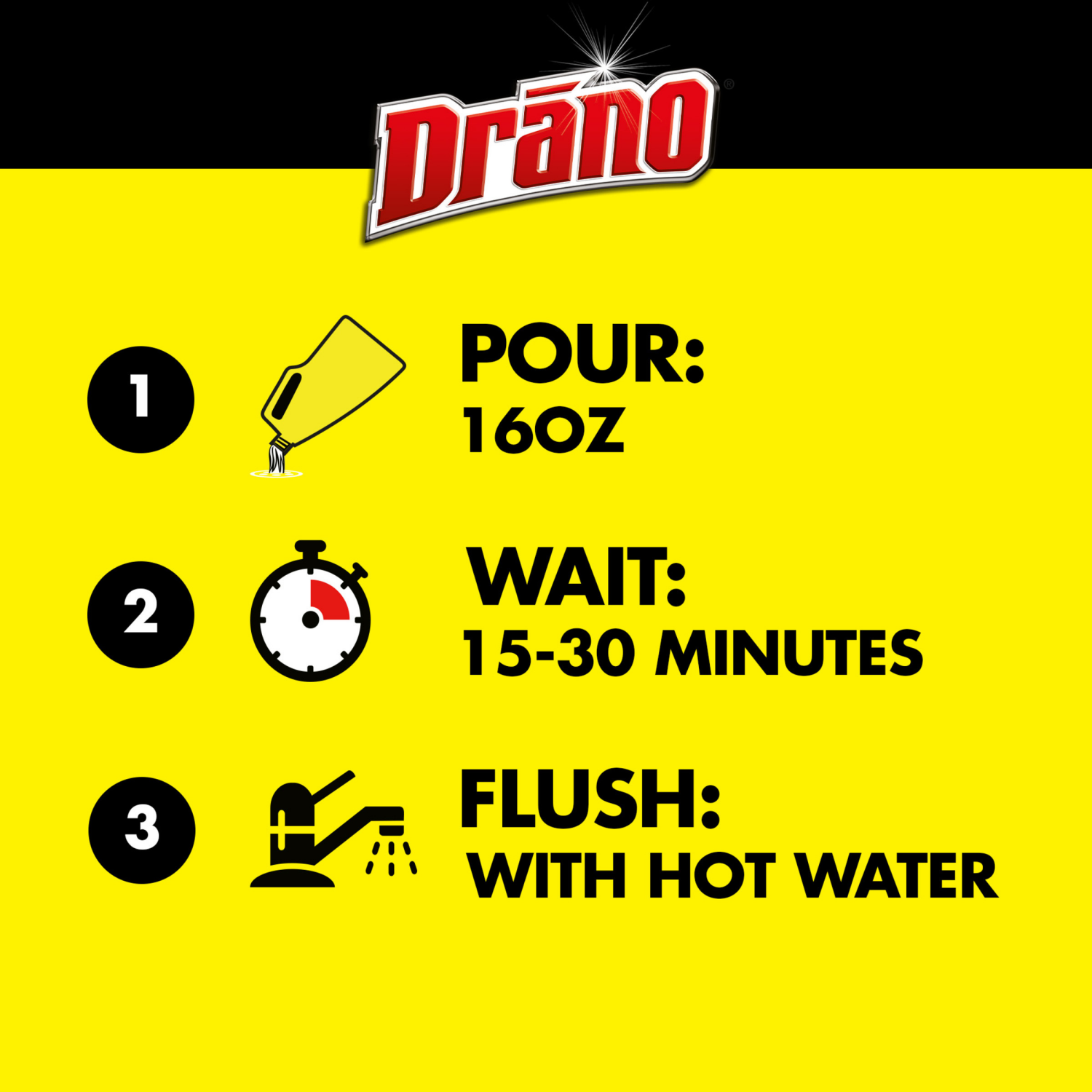 slide 4 of 5, Drano Commercial Line Pro Strength Max Gel Clog Remover 1 gl, 1 gal