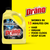 slide 27 of 29, Drano Max Gel Clog Remover, Commercial Line, 128 oz, 128 fl oz