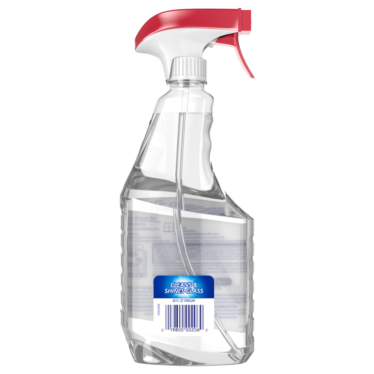 slide 2 of 8, Windex with Vinegar Glass Cleaner, Spray Bottle, 26 fl oz, 26 oz