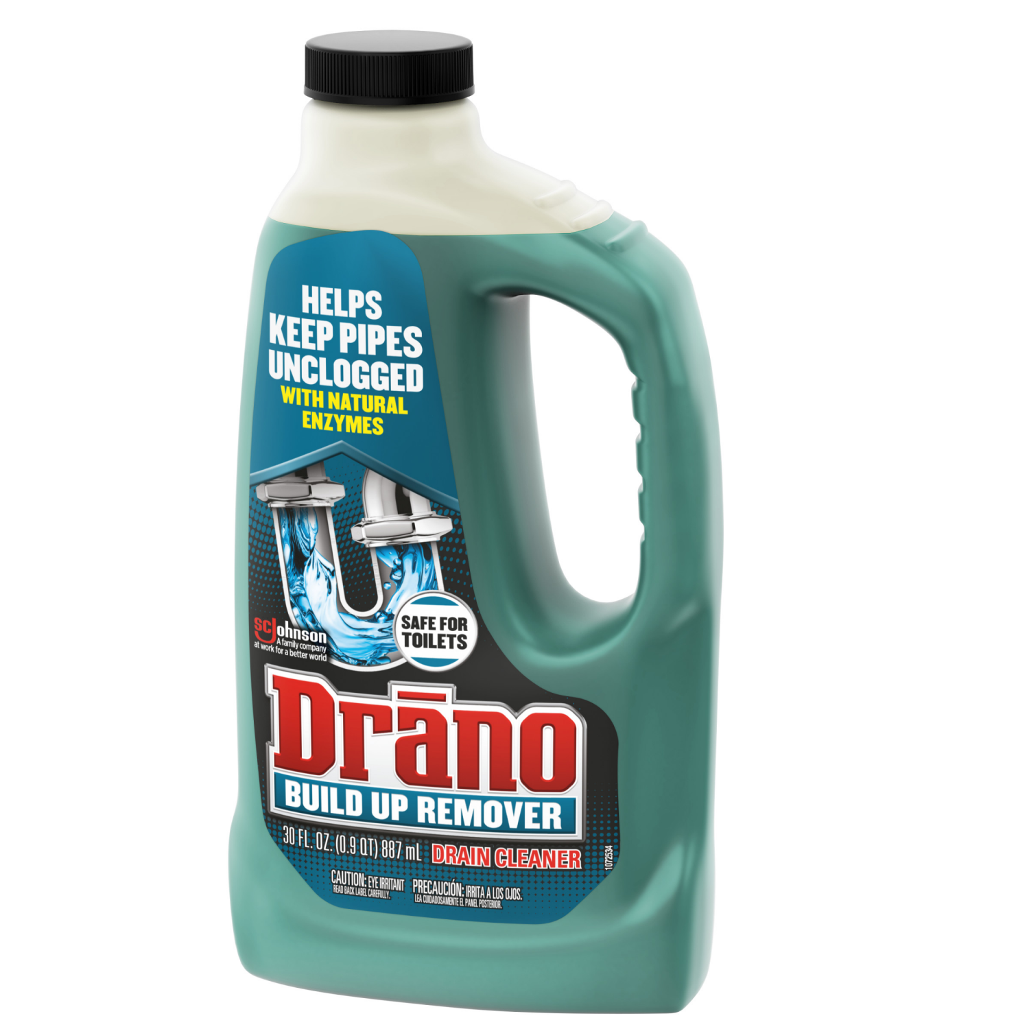 slide 4 of 5, Drano Drain Cleaner Build Up Remover 30, 30 fl oz