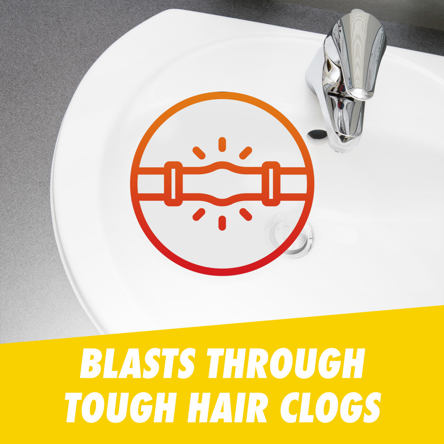 slide 3 of 4, Drano Commercial Line Hair Buster Gel Clog Remover 16 oz, 16 oz