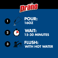 slide 4 of 29, Drano Kitchen Gel, Greasy Clog Remover for Unclogging Garbage Disposals & Sinks, 16 oz, 16 fl oz