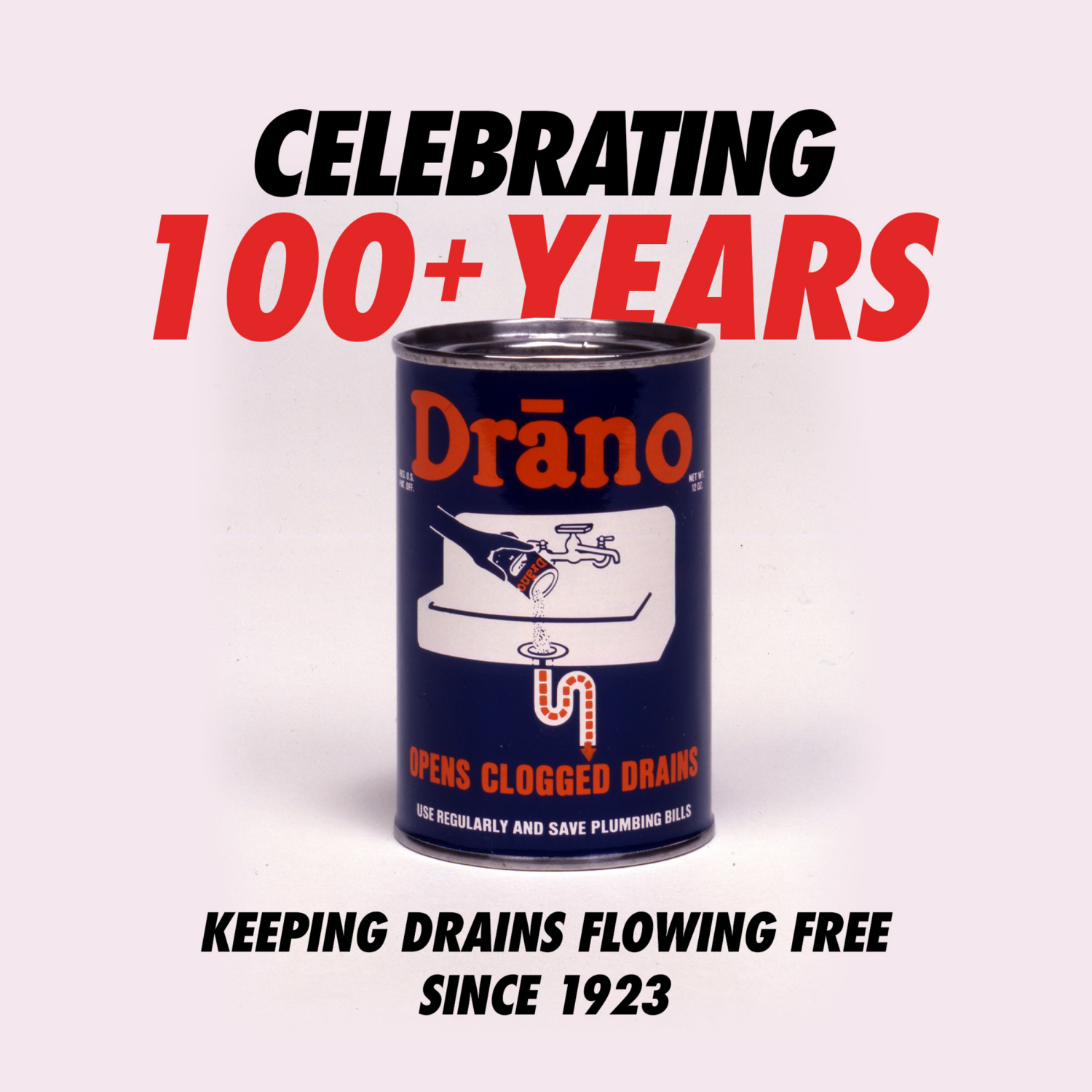 slide 7 of 8, Drano Commercial Line Dual-Force Foamer, Powerful Clog Remover, 17 oz, 17 fl oz