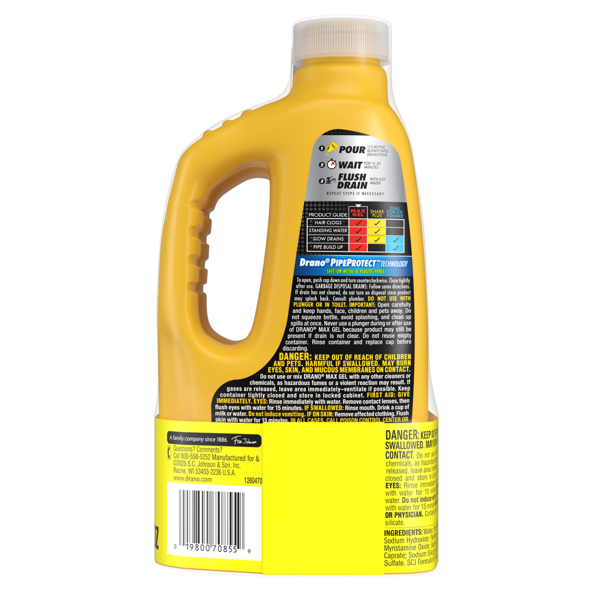 slide 3 of 8, Drano Clog Remover 2 ea, 2 ct