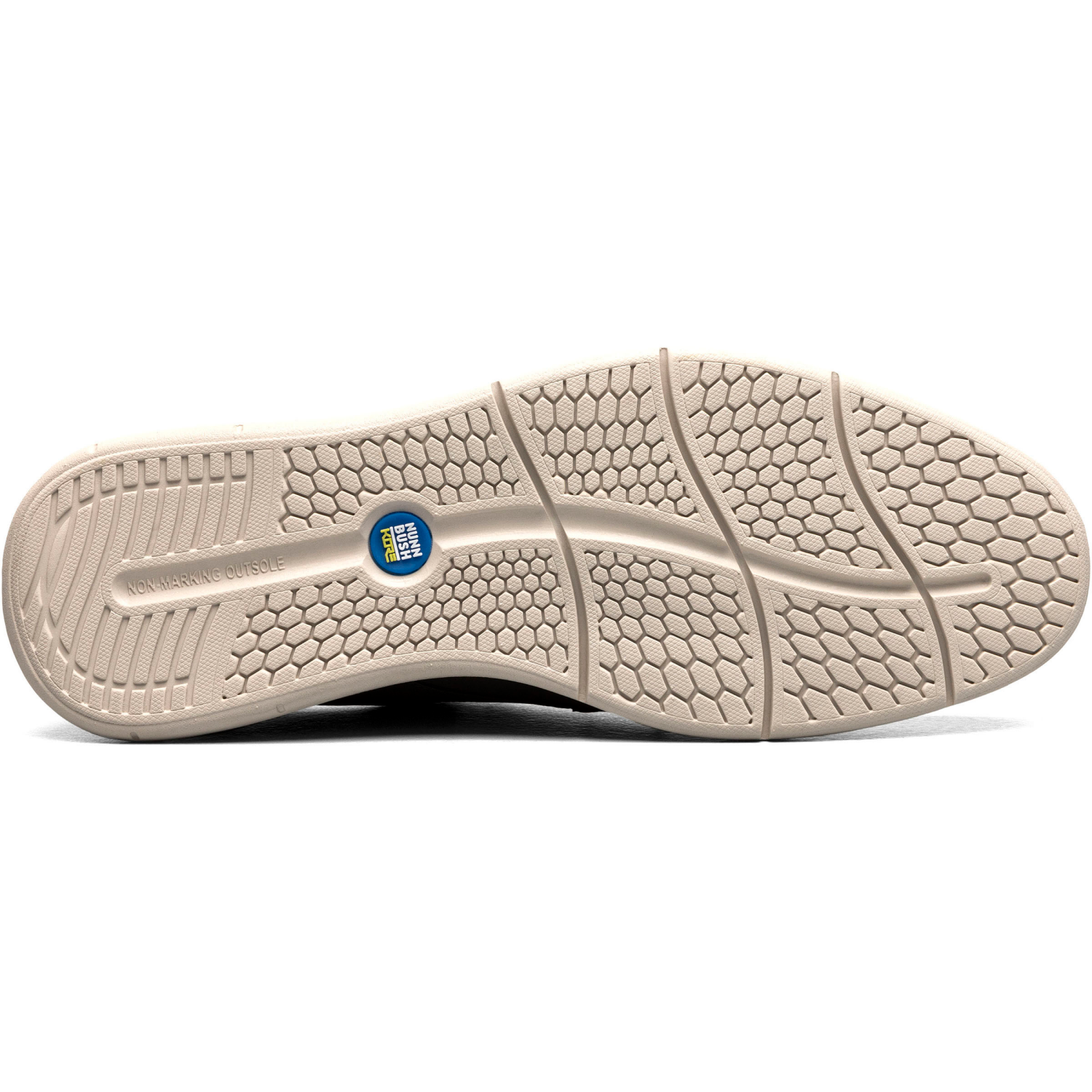 slide 3 of 7, Nunn Bush Men's Chase Casual Plain Toe Oxford, Gray, Size 10, Size 10