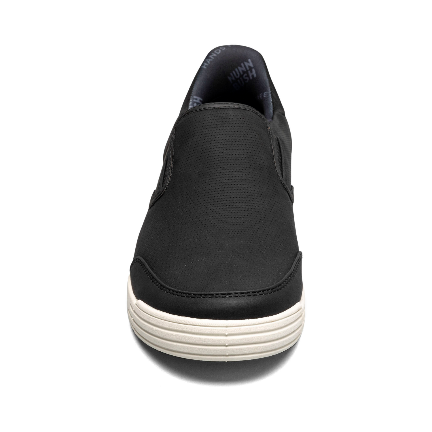 slide 1 of 8, Nunn Bush Men's Kore City Walk EZ Slip, Black Multi, Size 9.5, 1 ct