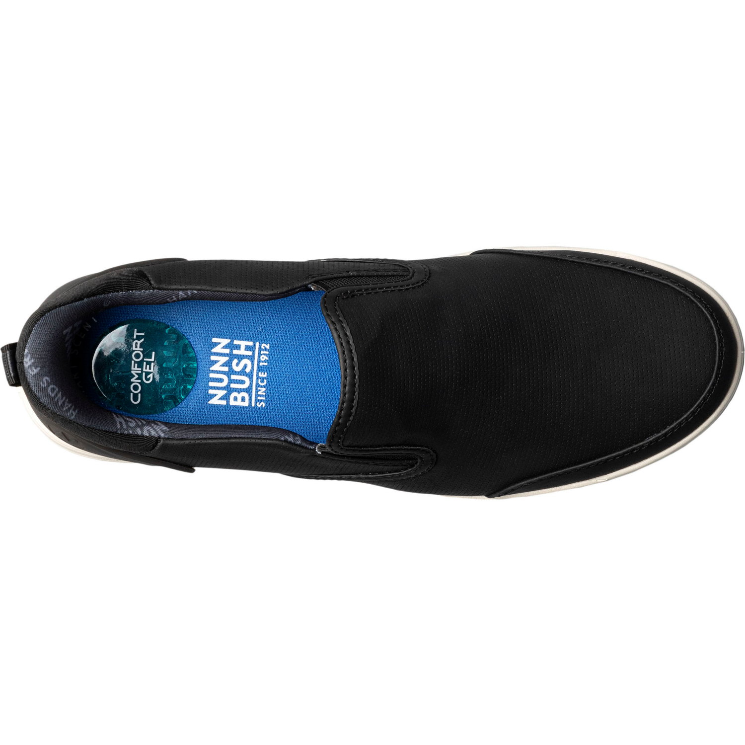 slide 8 of 8, Nunn Bush Men's Kore City Walk EZ Slip, Black Multi, Size 12, Size 12