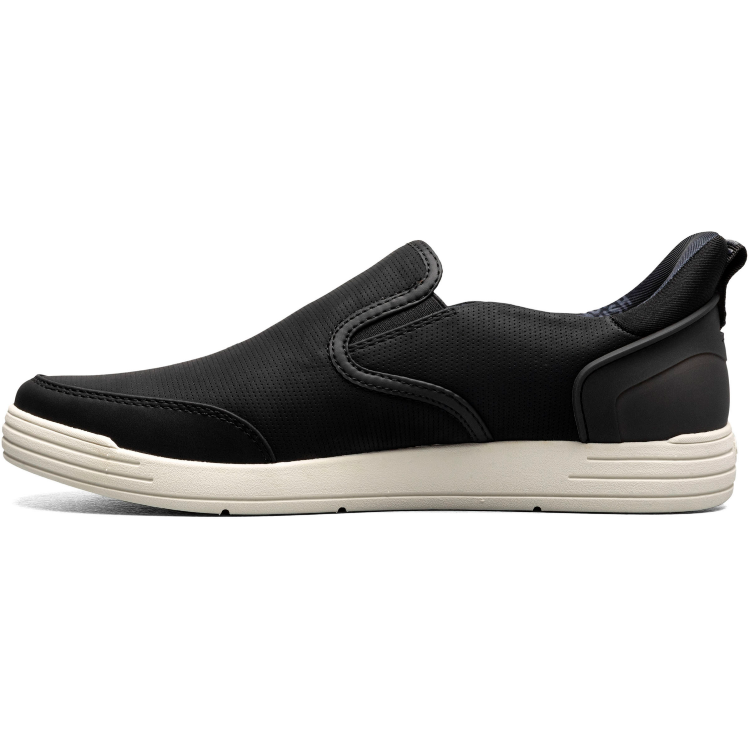 slide 3 of 7, Nunn Bush Men's Kore City Walk EZ Slip, Black Multi, Size 13, Size 13