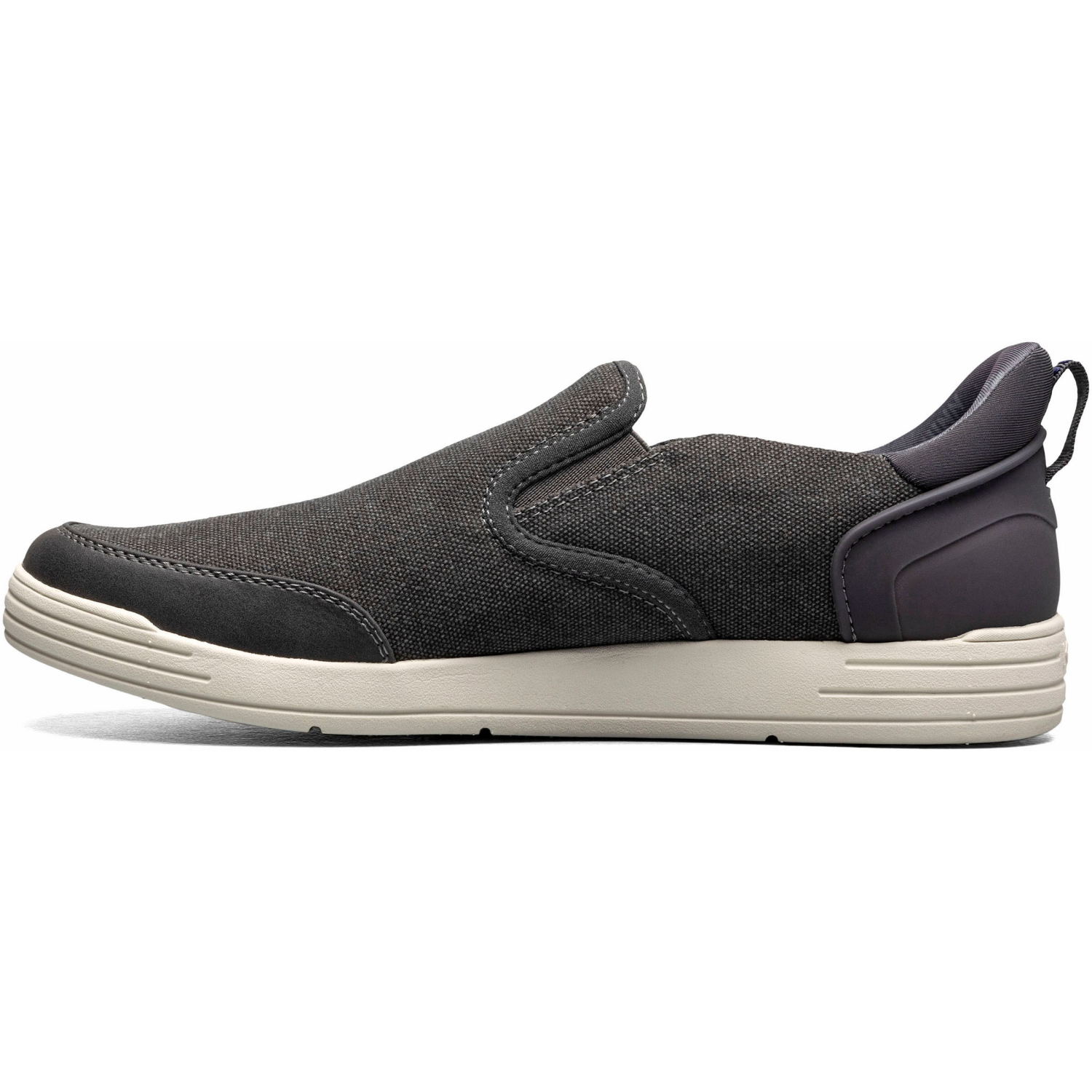 slide 4 of 8, Nunn Bush Men's Kore City Walk EZ Canvas, Charcoal, Size 11, Size 11