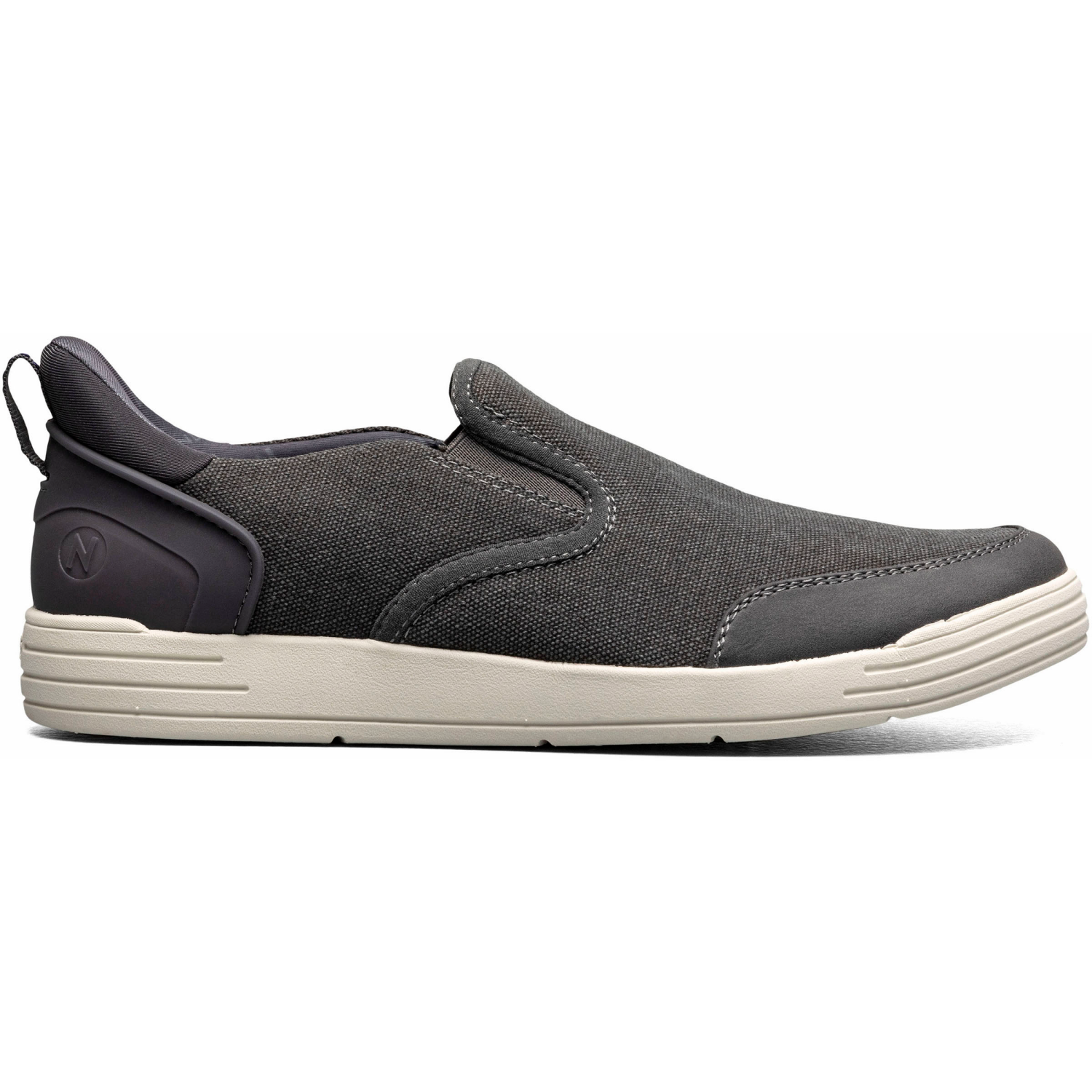 slide 5 of 8, Nunn Bush Men's Kore City Walk EZ Canvas, Charcoal, Size 11, Size 11