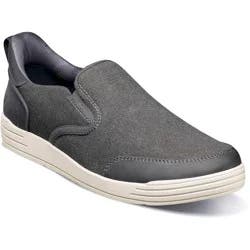 Nunn Bush Men's Kore City Walk Ez Canvas, Charcoal, Size 12
