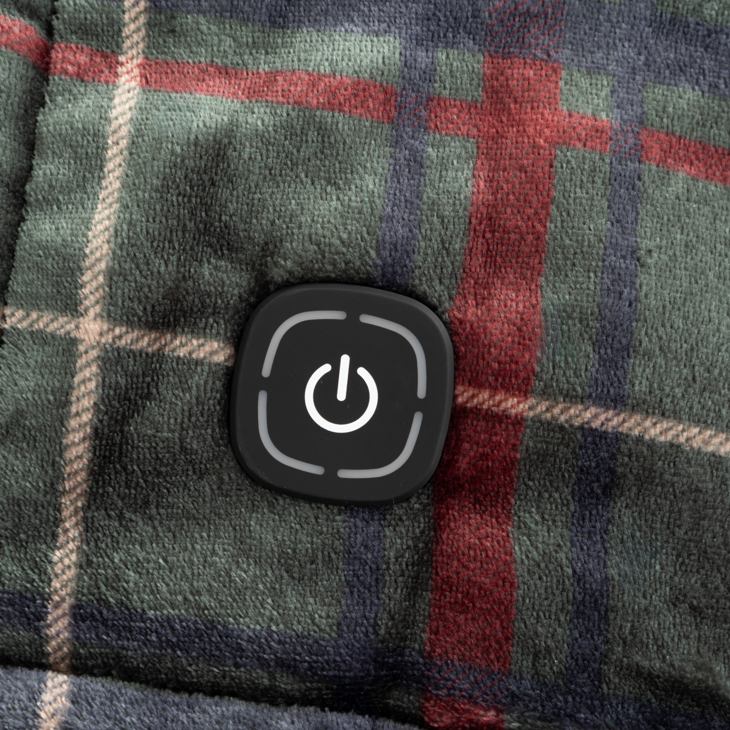 slide 4 of 4, BERKSHIRE BLANKET Berkshire Heated Throw, 50 in x 60 in, Green Plaid, 50 in