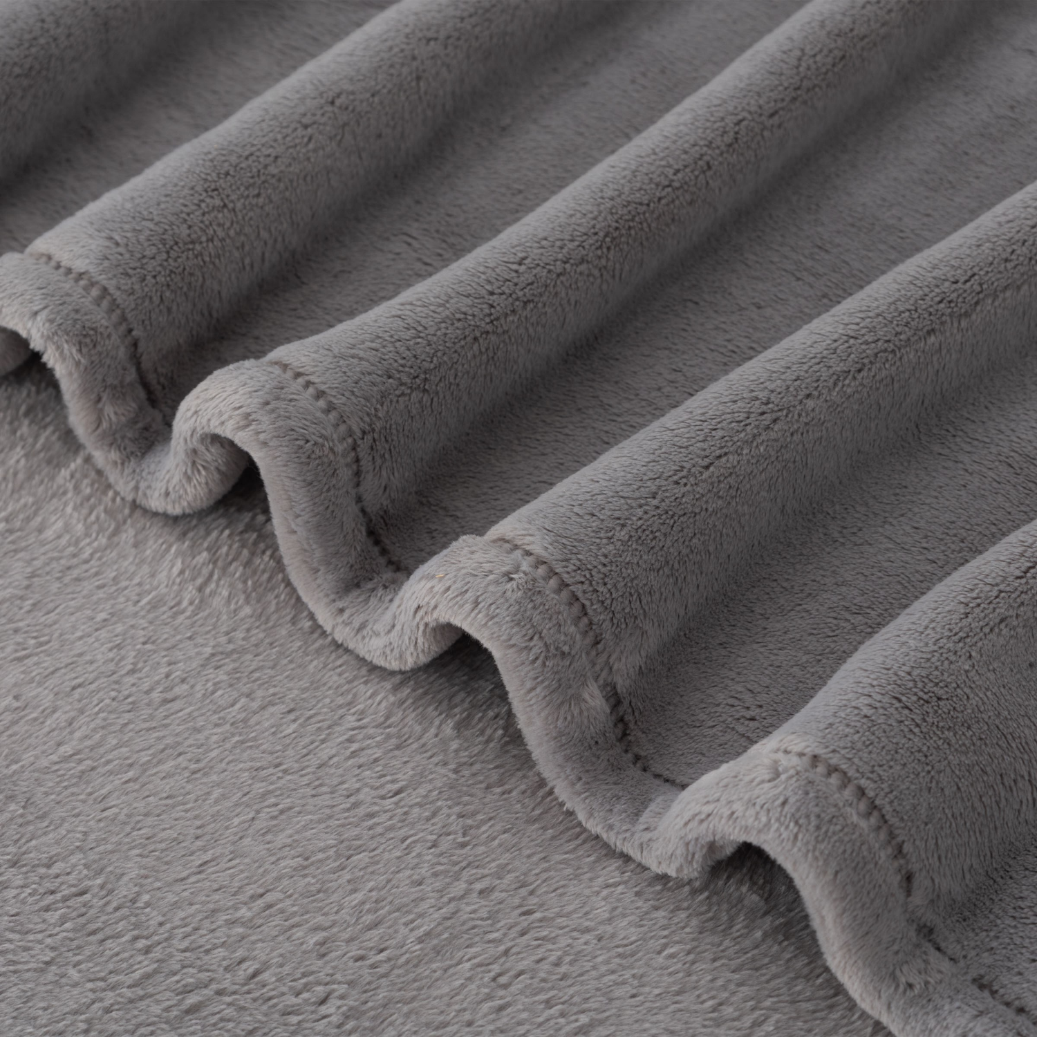 slide 4 of 4, BERKSHIRE BLANKET Berkshire Velvetloft Plush Sheets, Queen, Grey, 1 ct