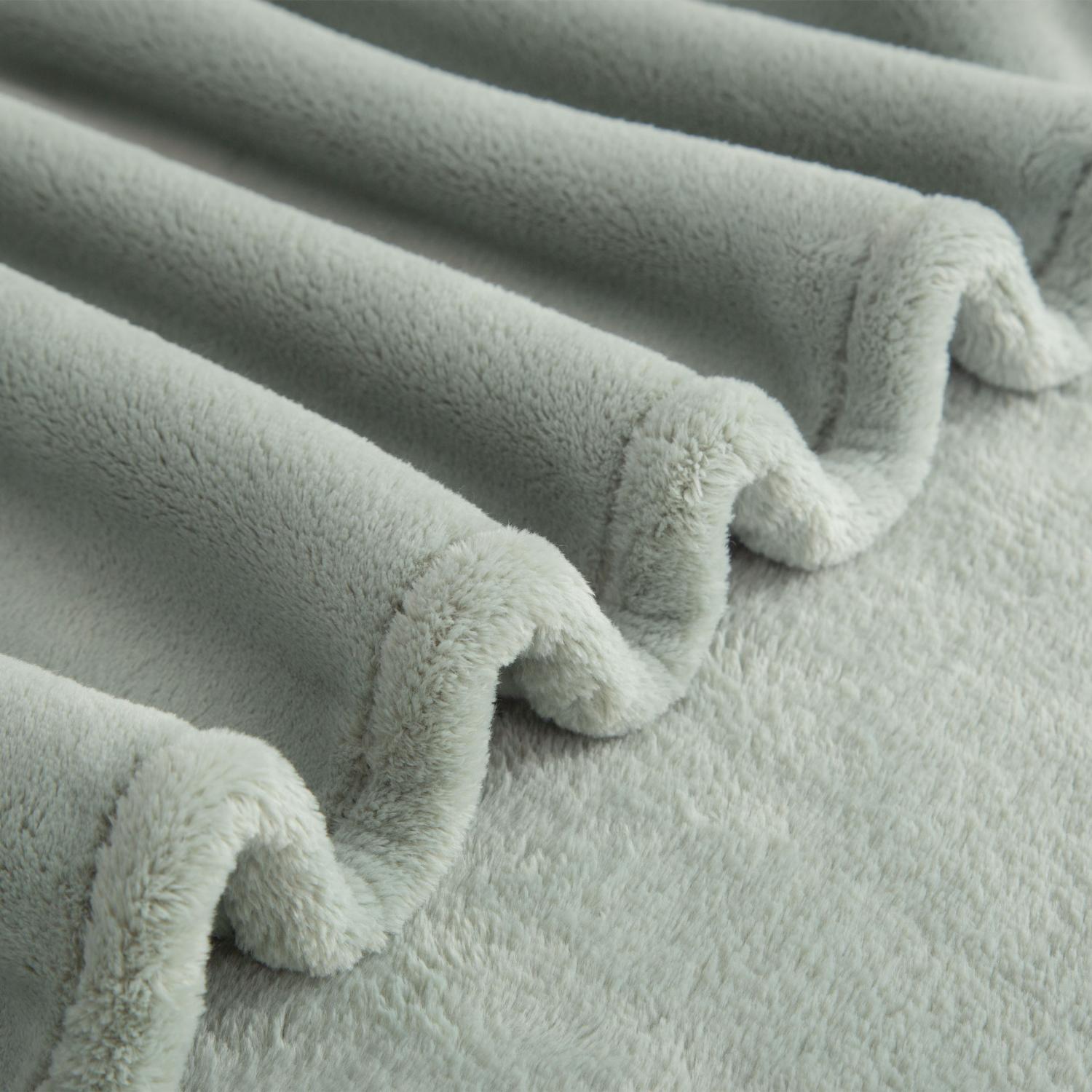 slide 4 of 4, Berkshire Blanket Velisse Plush, 50 in x 70 in, Artichoke, 50 in