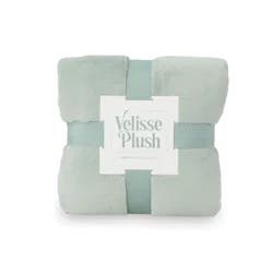 Berkshire Blanket Velisse Plush, 50 in x 70 in, Artichoke