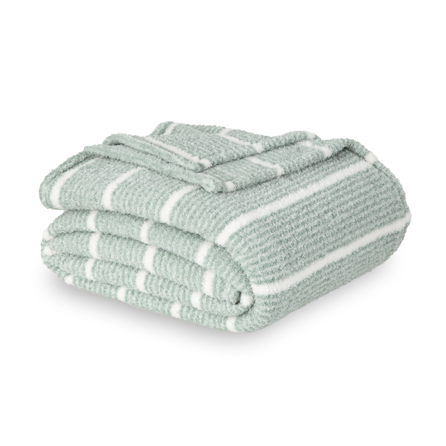 slide 3 of 4, Berkshire Blanket Print RetroPlush, 90 in x 90 in, Jadeite, 90 in