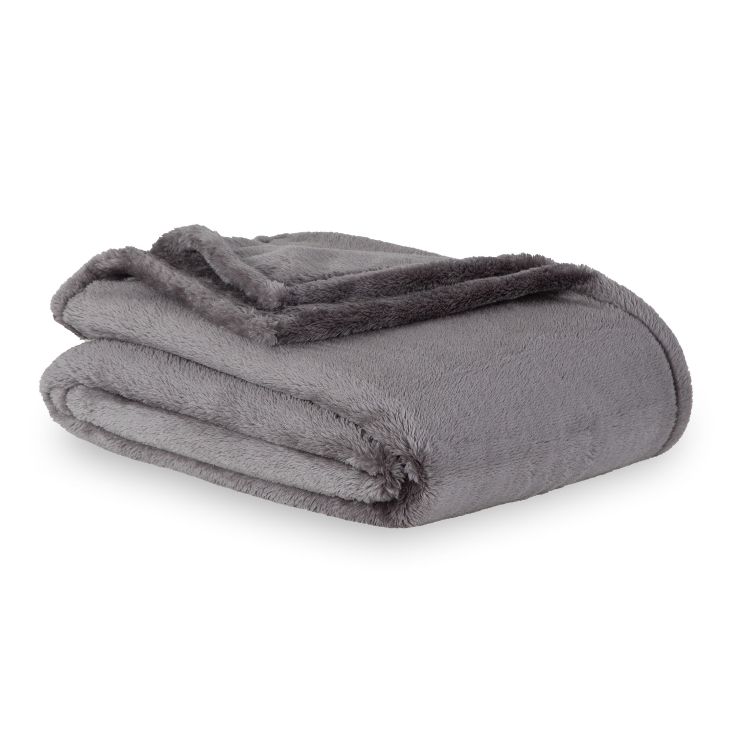 slide 3 of 4, Berkshire Blanket Long Pile Velvetloft Plush, 50 in x 70 in, Castle Rock, 50 in