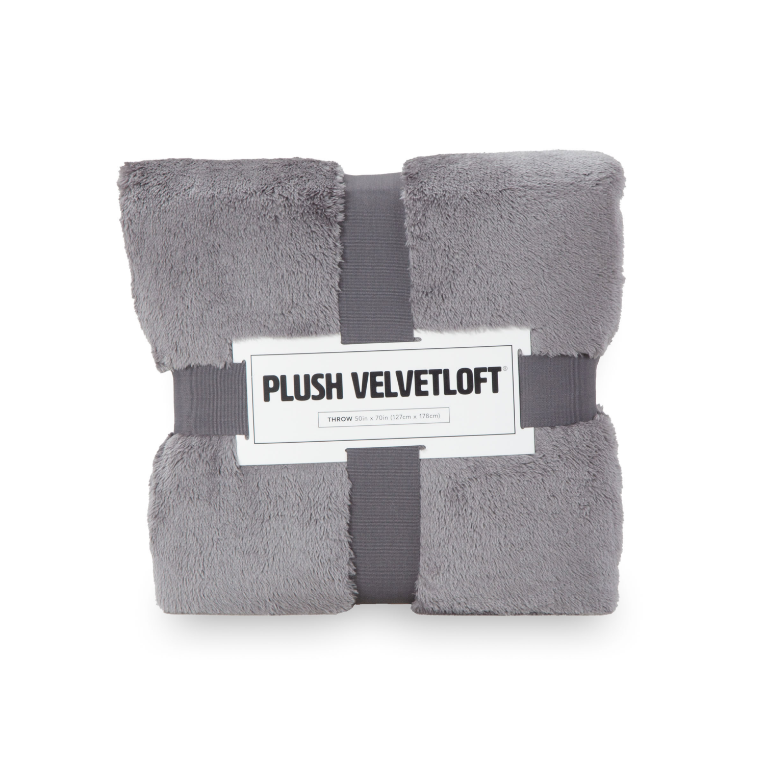 slide 1 of 4, Berkshire Blanket Long Pile Velvetloft Plush, 50 in x 70 in, Castle Rock, 50 in