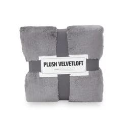 Berkshire Blanket Long Pile Velvetloft Plush, 50 in x 70 in, Castle Rock
