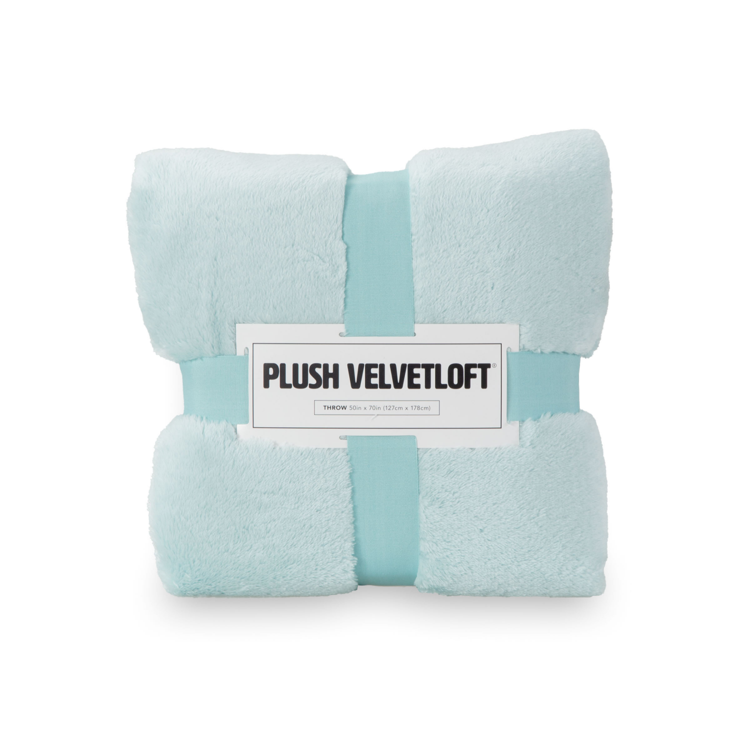 slide 1 of 4, Berkshire Blanket Long Pile Velvetloft Plush, 50 in x 70 in, Sea Breath, 50 in