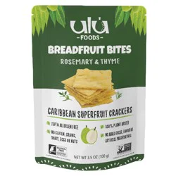 Ulu Foods Breadfruit Bites Rosemary & Thyme Crackers