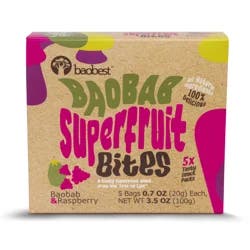 Baobest Raspberry Raspberry Chew Snacks, 3.5 oz