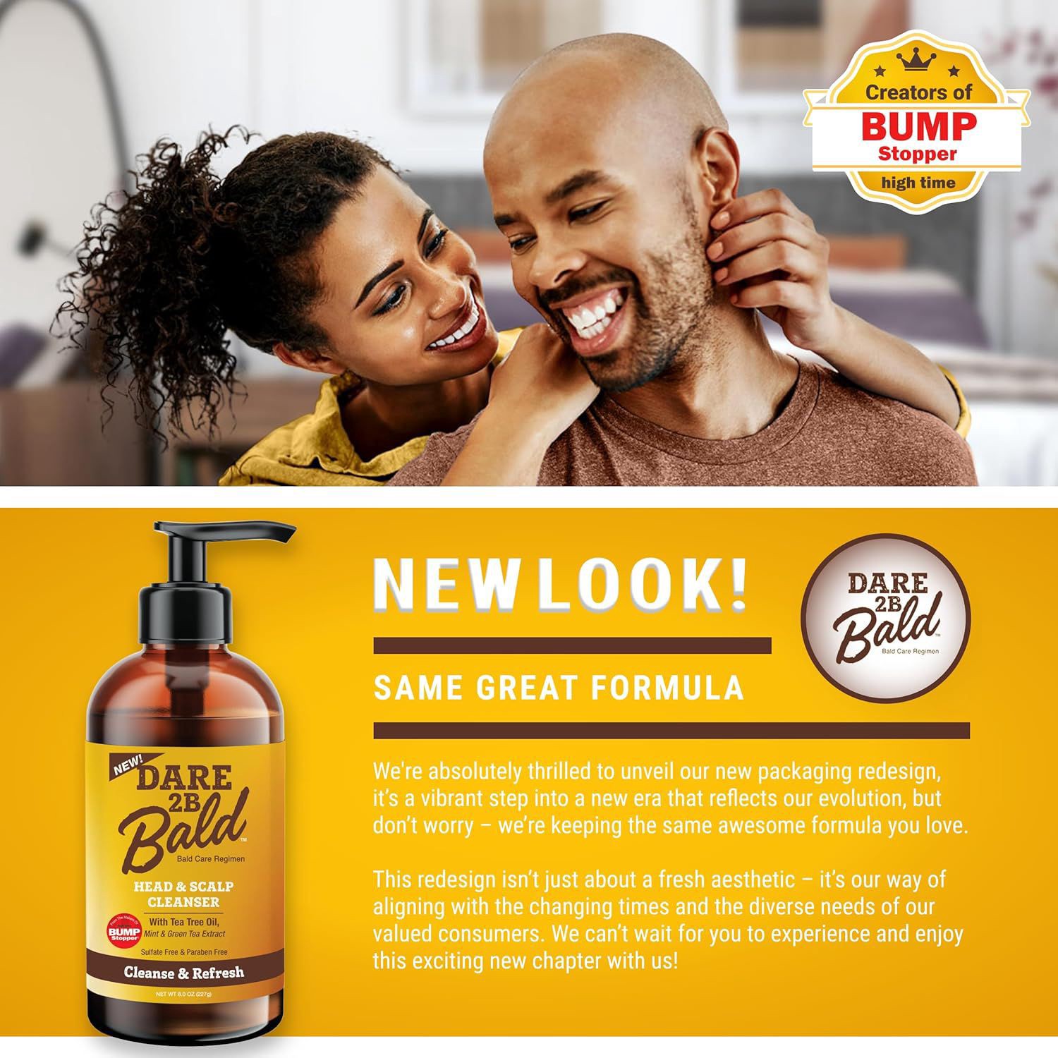 slide 7 of 7, Dare 2B Bald Cleanse & Refresh Head & Scalp Cleanser 8 oz, 8 oz