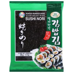 Surasang Roasted Sushi Nori Seaweed 20 ea