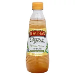 Pompeian Organic White Wine Vinegar - 16 oz