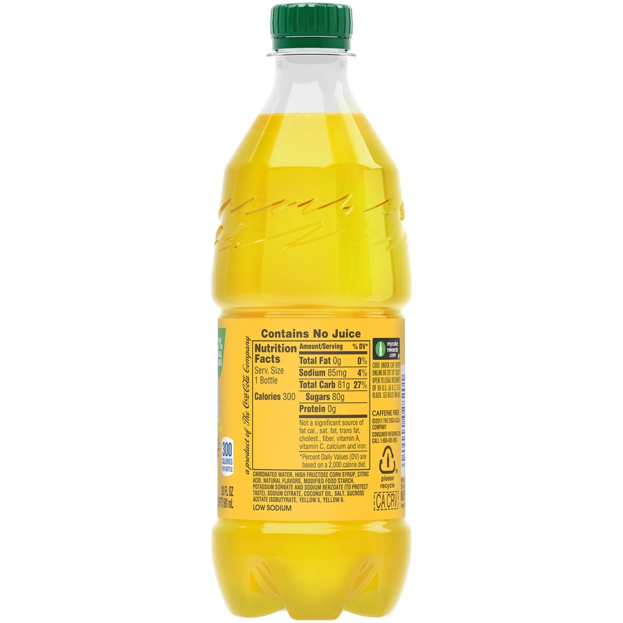 slide 4 of 6, Fanta Pineapple Soda Bottle, 20 fl oz, 20 fl oz