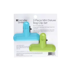 Everyday Living Mini Deluxe Chip Bag Clip Set