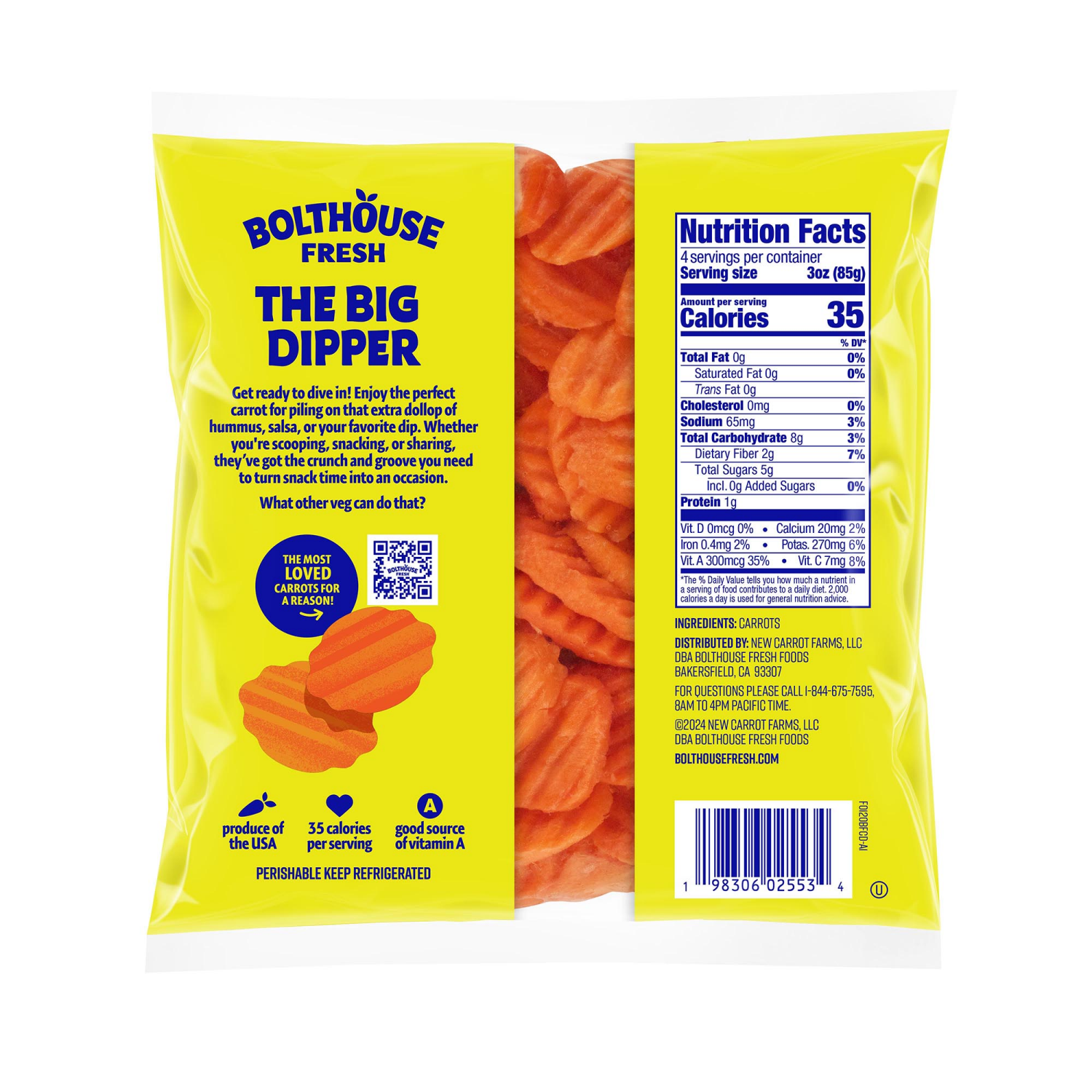 slide 2 of 2, Bolthouse Farms Carrot Chip Dipper, 12 oz., 12 oz