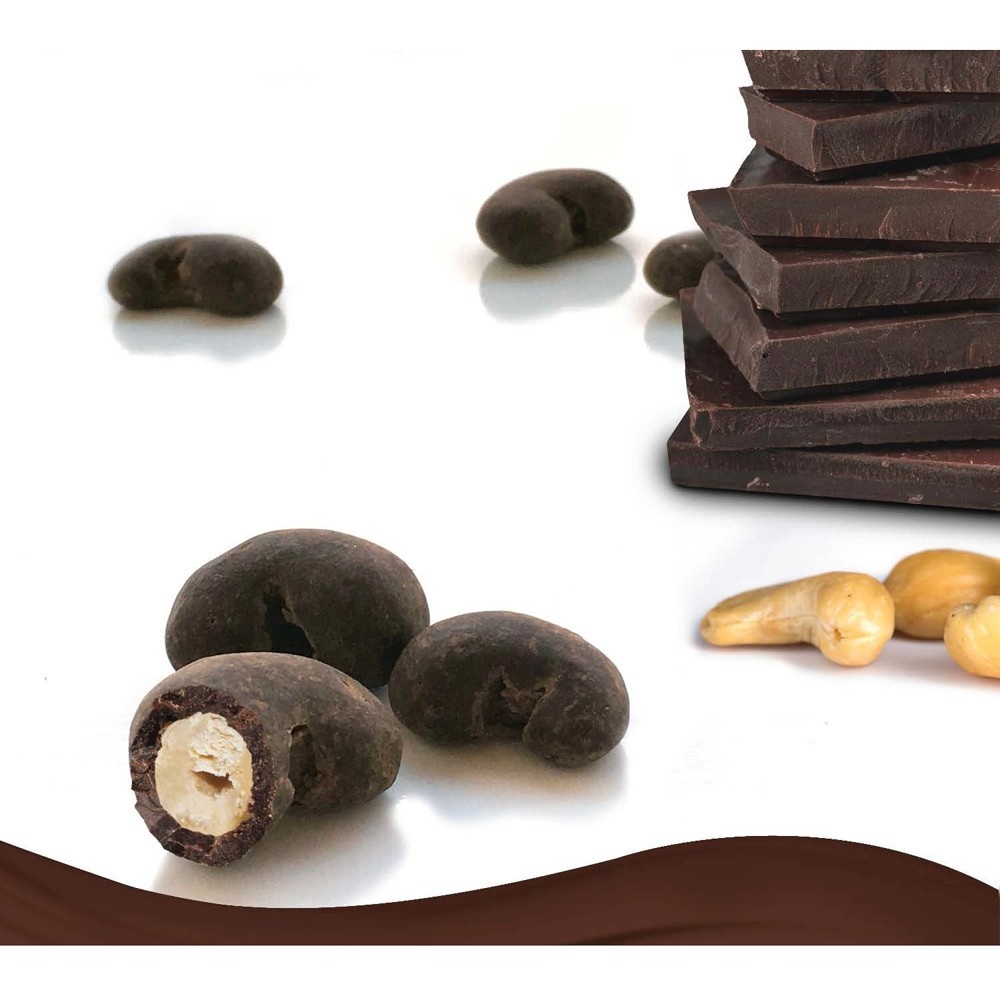 slide 9 of 9, Dove Cocoa Dusted Dark Chocolate Dipped Cashews, 5 oz