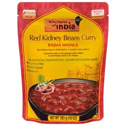 Kitchens of India Rajma Masala Mild Red Kidney Beans Curry 10 oz