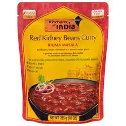 Kitchens of India Rajma Masala Mild Red Kidney Beans Curry 10 oz