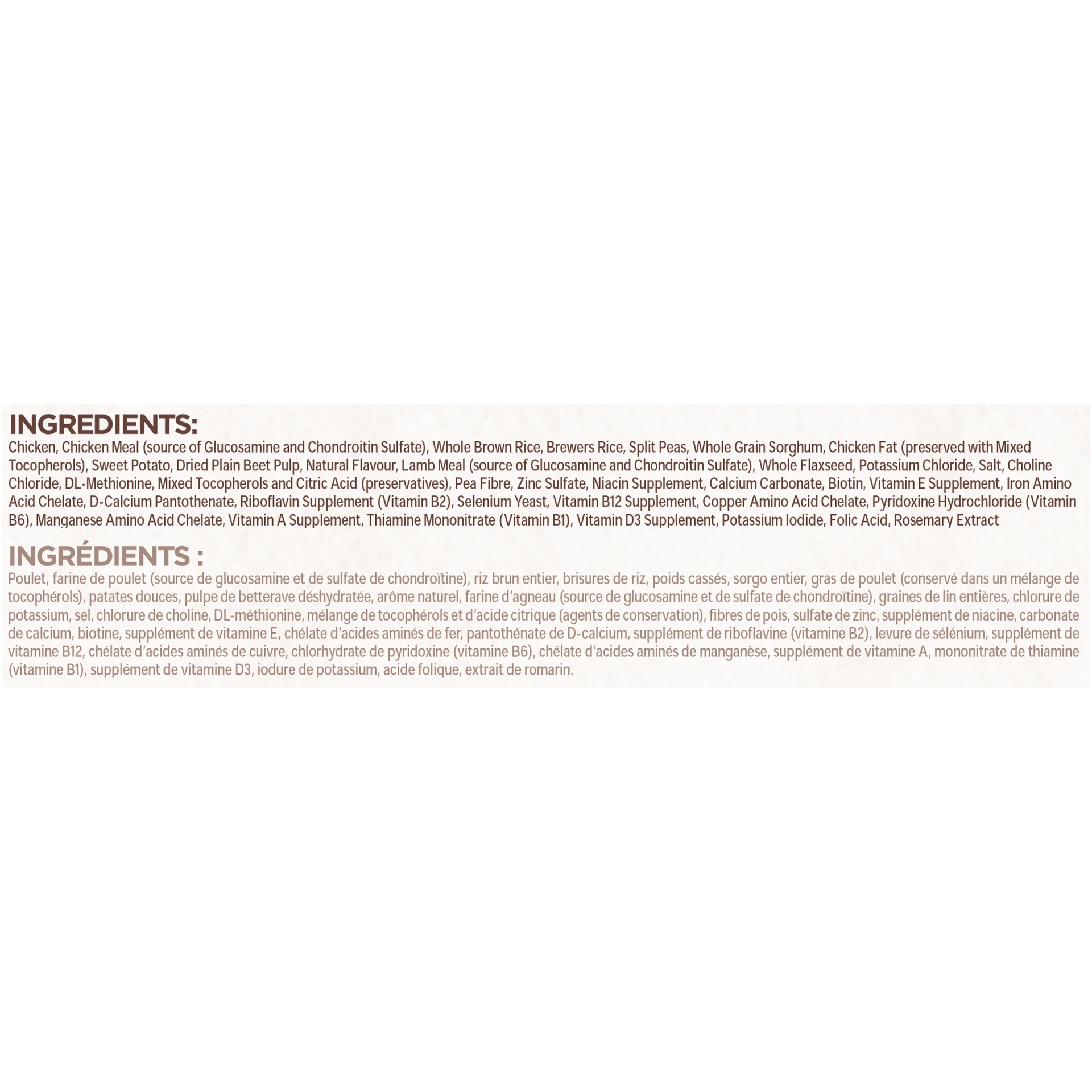 slide 9 of 10, Nutro Wholesome Essentials Large Breed Adult Chicken & Rice Dry Dog Food, 30 lb