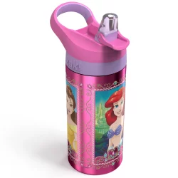 Disney Princess 19.5oz Stainless Steel Water Bottle Pink/Purple - Zak Designs