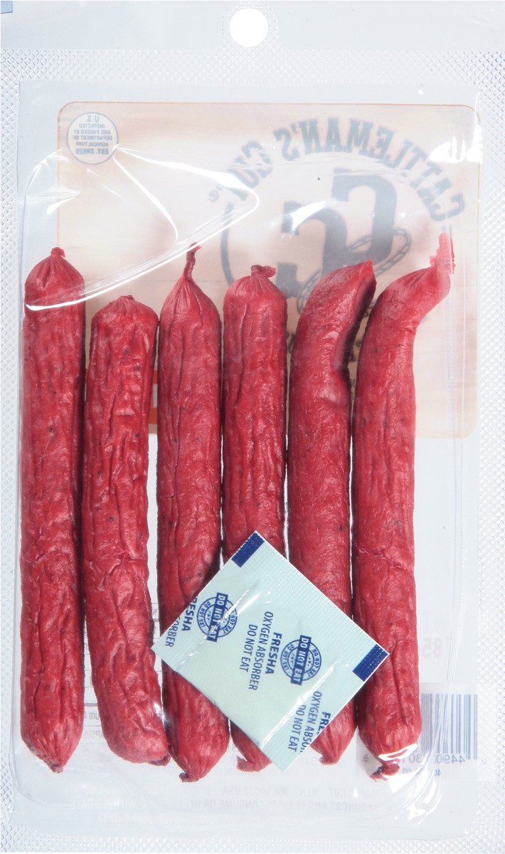 slide 5 of 9, Cattleman's Cut Smoked Old Fashioned Natural Smoke Flavor Sausages 3 oz, 3 oz