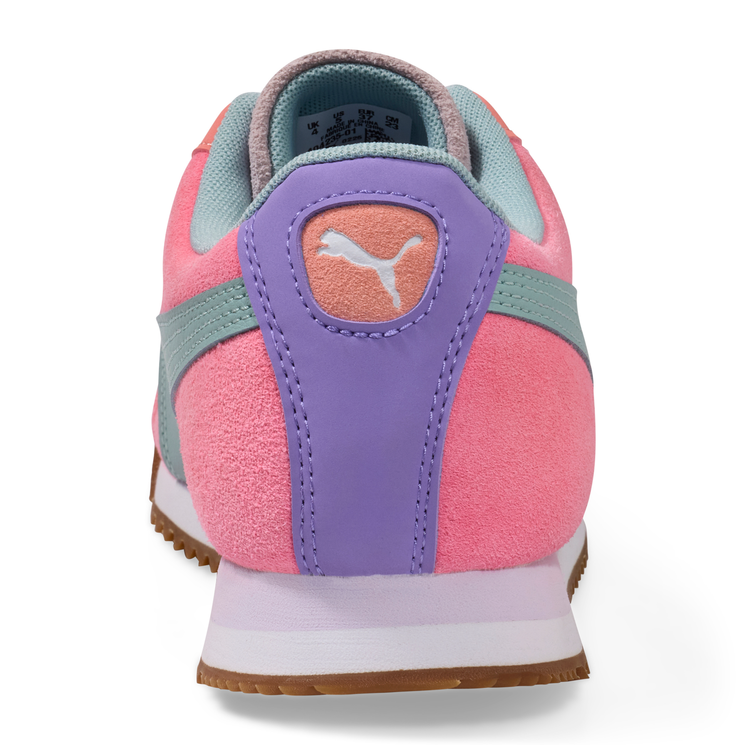 slide 2 of 6, Puma Girls Roma 24 Shoe, Pink, Size 5, Size 5
