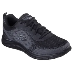 Skechers Men's Track Glendor Casual Shoes, Black, Size 13