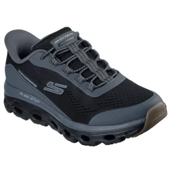 Skechers Men's Glide-Step Sole- Glover Peak Slip-In Shoes, Black, Size 9, Wide