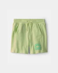 Carters Boys Sunset French Terry Shorts - Green Green 7