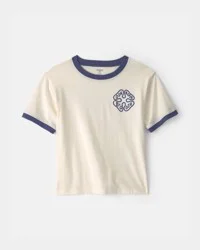Boys OshKosh Clover Graphic Tee - Cream Cream 5