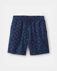 Oshkosh Boys Shibori Twill Cargo Shorts - Blue Blue 10