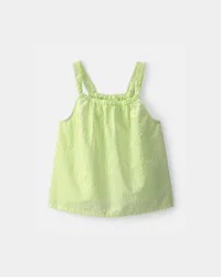 Carters Girls Stripe Tank Top - Green Green 5