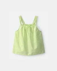 Carters Girls Stripe Tank Top - Green Green 5