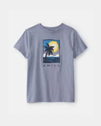Carters Boys 'Chill' Beach Graphic Tee - Blue Blue XL